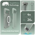 thumbnail image 2 of TUDIA MergeGrip pour Google Pixel 10 Case et Google Pixel 10 Pro Case 2025 Compatible MagSafe - Green Lily, 2 of 6