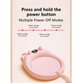 thumbnail image 3 of Mug Warmer For Desk With Auto Shut Off And Three Temperature Settings Beverage Heating Plate For Coffee Milk Water And Hot Cocoa, 3 of 8