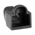 thumbnail image 3 of Unique Bargains Black 6mm Hole Dia RJ45 Boots Cover Anti Dust Plastic Protector for Network Cable Cat5 Cat5E Cat6 20Pcs, 3 of 3