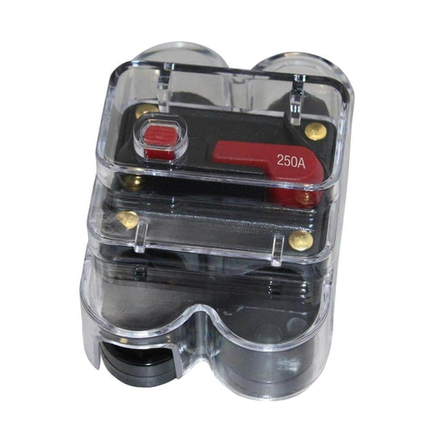 Car Auto Audio Radio In Line Circuit Car Inline Breaker Fuse For DC 12V 250A