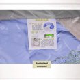thumbnail image 4 of Dalazy Couette Portable Couleur Unie Réutilisable Imprimée Respirante Chaude Accessoires de Literie Brossés Gris, 4 of 6