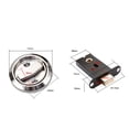 thumbnail image 2 of Stainless Steel Locks Doorknobs Cabinet Furniture Recessed Cup Install Privacy Sliding Door Lock , , 73mm, 2 of 8
