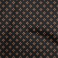 thumbnail image 1 of oneOone Velvet Black Fabric Asian Floral Craft Projects Decor Fabric Printed By The Yard 58 Inch Wide, 1 of 4