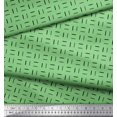 thumbnail image 3 of Soimoi Poly Georgette Fabric Geometric Small Print Sewing Fabric Yard 42 Inch Wide, 3 of 3