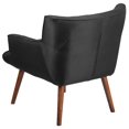 thumbnail image 3 of HERCULES Hayes Series Black Fabric Tufted Arm Chair, 3 of 4