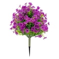 thumbnail image 2 of Plante Artificielle d'Eucalyptus Violet à Piquet Moulu pour Patio Extérieur et Jardin, Décor pour le Printemps et l'Été, Paysage de Porche, 2 of 7