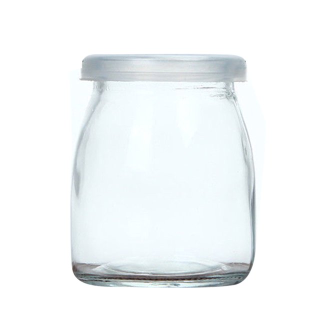 Bocal de Rangement en Verre pour Cuisine, Grande Capacité, Pot de Rangement pour Thé, Pouding, Lait en Floraison