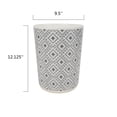 thumbnail image 4 of Mainstays 11.4 Litre Round Plastic Waste Can, Grey 1 Piece, 4 of 5