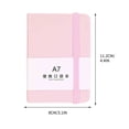 thumbnail image 2 of EGNMCR A7 Horizontal Notebook Hand Thickened Office Learning Notebook a Notebook, 2 of 2