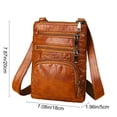 thumbnail image 3 of Jubipavy Multi Layer Fashionable Shoulder Bag Women Fashionable Handbag Large Capacity Practical And Versatile Soft Leather Storage Bag For Women, 3 of 9
