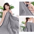 thumbnail image 4 of Bar Tools Summer Cooler Quilt For Hot Sleepers And Night Sweats, Cooler Comforter - Double Sided Cold Effect Blanket Cooler Fiber,Ice Blanket For All-Season Lightweight, 4 of 9