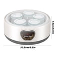 thumbnail image 2 of Automatic Yogurt Maker,Yogurt Makers Clearance,Probiotic Yogurt Maker,Fully Automatic Yogurt Maker Machine,Yogurt Maker with Temp & Time Control,Yogurt Maker with 5 Glass Jars for Homemade Greek, 2 of 8