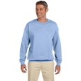 thumbnail image 2 of Hanes Ultimate Cotton Adult Crewneck Sweatshirt, S, Light Blue, 2 of 5