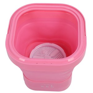 Séchoir à lave-linge rechargeable portable pliant Mini Sous-vêtements Lave-linge pour Voyage Camping Appartement