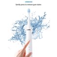 thumbnail image 4 of RKSTN Electric toothbrush Toothbrush With 2 Brush Heads , 5 Modes Toothbrush For Adults , Travel Rechargeable Power Toothbrush With Timer, 4 of 7