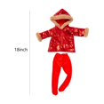 thumbnail image 3 of DPTALR Clothes For Baby Dolls 43 Cm Coat 18 Inch Girl Doll Down Jacket Doll Trouser, 3 of 8