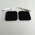 thumbnail image 4 of TENS Unit Pads 4X4cm 20 Pcs, Reusable Latex-Free Replacement Pads Electrode Pads with Upgraded Sticky Electrode Pads Gel and Non-Irritating Design for Muscle Stimulator Electrotherapy (2.0 caliber), 4 of 5