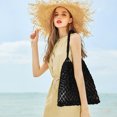 thumbnail image 2 of Cotton Crochet Shoulder Bag - Handmade Boho Purse for Summer Outings & Casual Use, 2 of 7