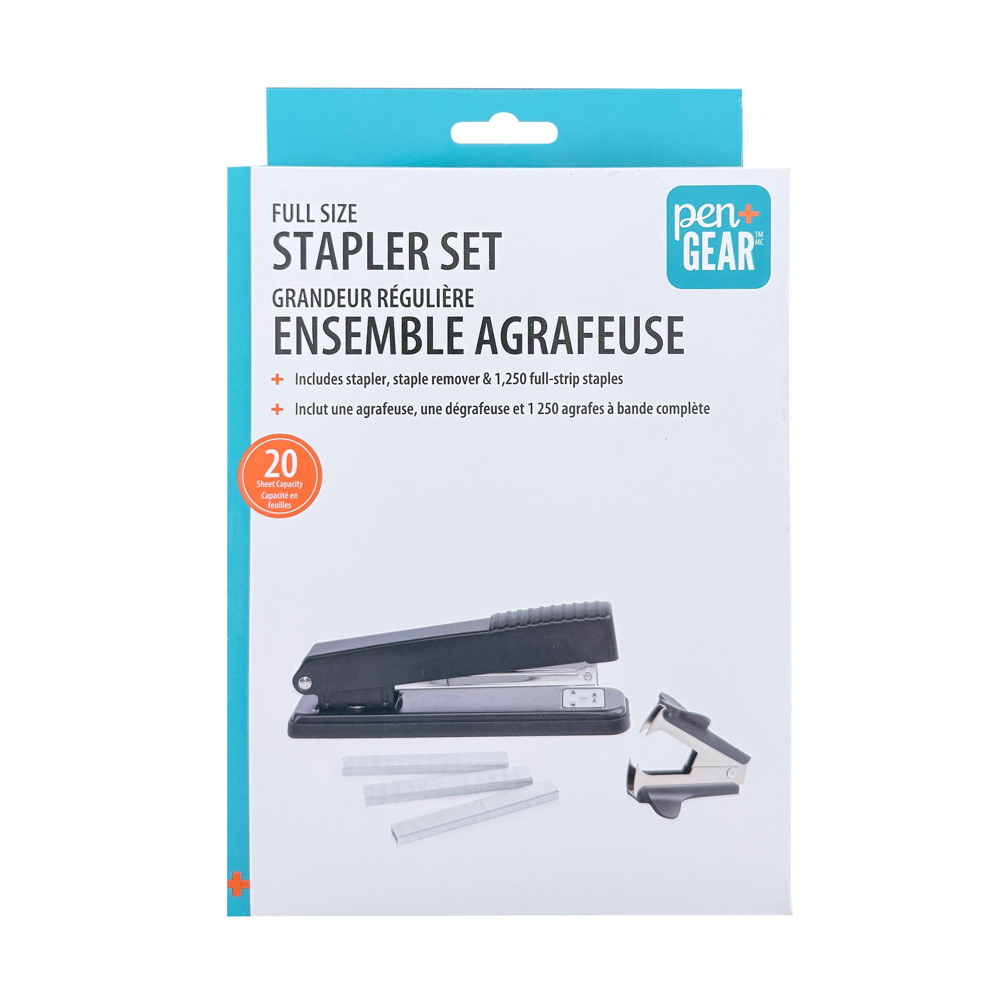 Pen+Gear Desktop Stapler Set