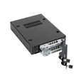 thumbnail image 3 of ICY DOCK Support Mobile Robuste Tout en Métal 2 x 2,5” SATA/SA HDD et SSD pour Baie de Lecteur Externe 3,5 Pouces avec Verrouillage de Clé et Conception à Vis pour Pouce / ToughArmor MB492SKL-B, 3 of 13