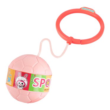 Balle à Sauter à la Cheville Lampes de Poche Jouet D\'entraînement Physique Portable Balles d'Exercice D\'entraînement Physique Exercice Rose