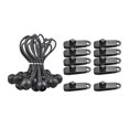 thumbnail image 2 of Almencla Tarp Clips Tarpaulin Clips and Cords Balls Set Tarp Clips Heavy Duty Lock Grip 10pcs Tent Clip, 2 of 8