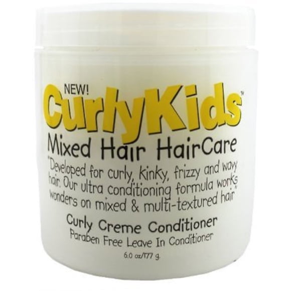 CURLYKIDS CRÈME Revitalisante pour Boucles de Soins Capillaires Mixtes 6oz (Lot de 2)