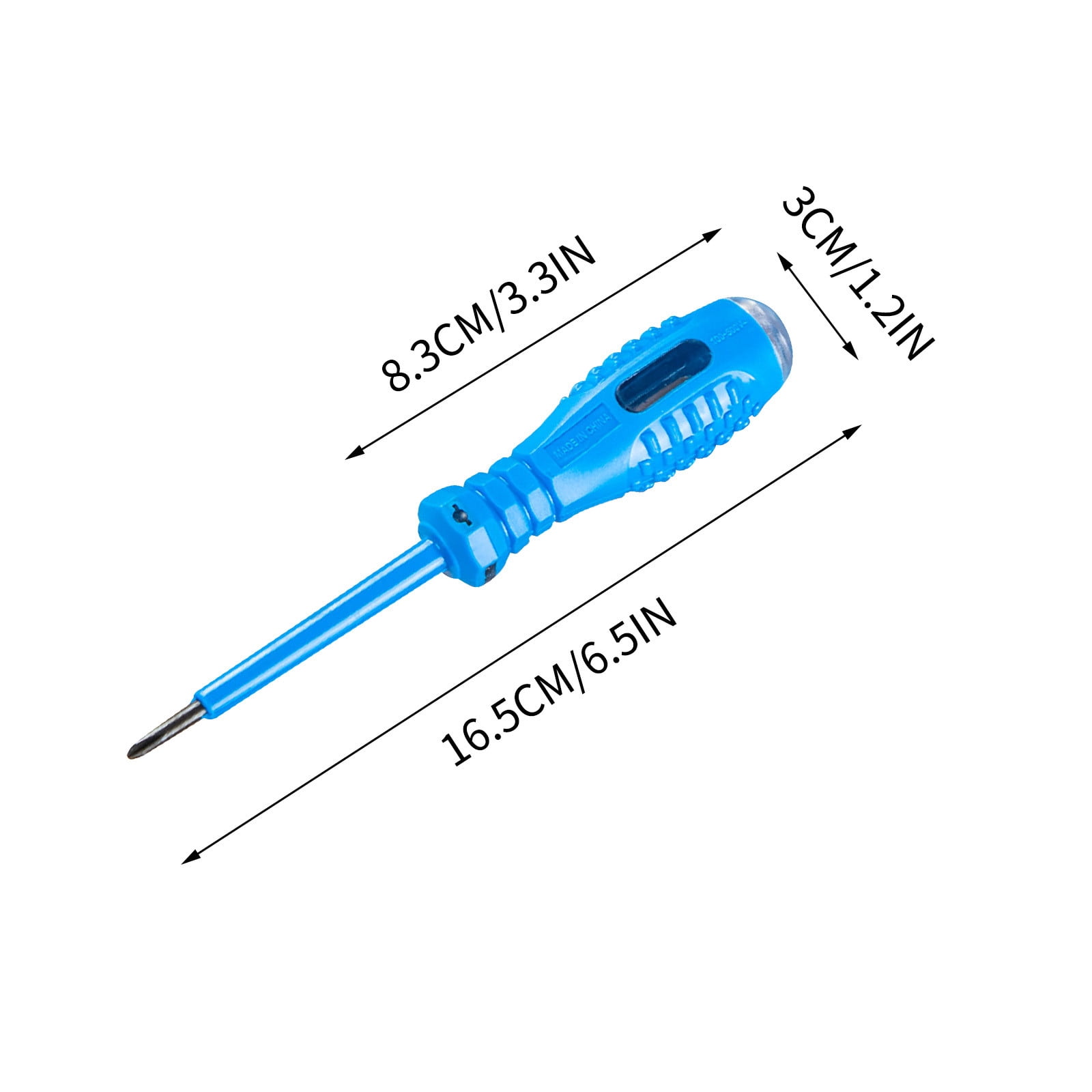 Small Screwdriver Set,2-In-1 High Torque Magnetic Screwdriver Electricity Detector Voltage Tester Screwdriver Set,Magnetic Screwdriver Set,Voltage Tester Pen,Phillips Screwdriver Set