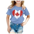 thumbnail image 1 of TZEWGL T-Shirts pour Nouveau-Né Été Manches Courtes Col Rond Imprimé Graphique Basique pour Tout-Petits Taille 3-4T, 1 of 4