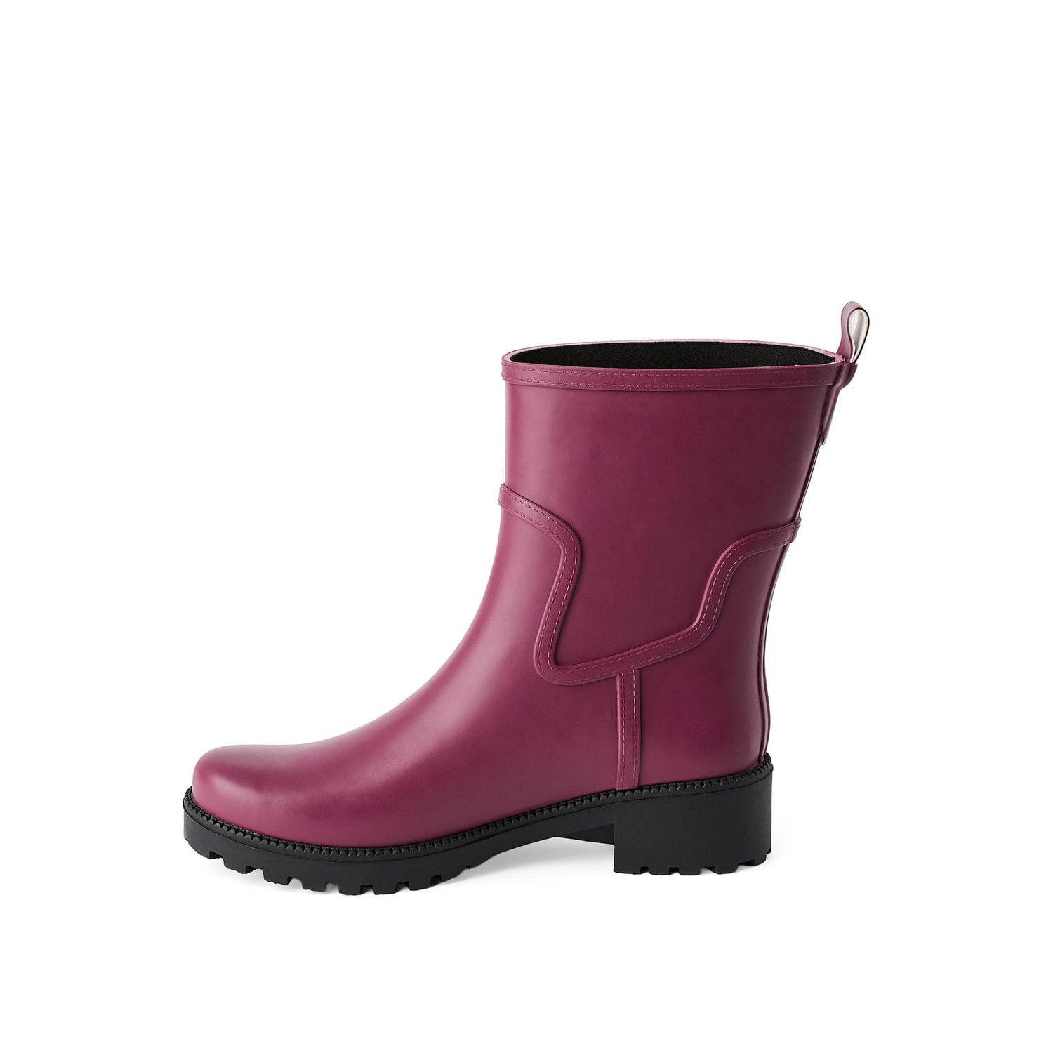 Time and Tru Women's Rubber Rain Boots