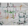 thumbnail image 5 of oneOone Polyester Spandex White Fabric Geometric Sewing Material Print Fabric By The Yard 56 Inch Wide-FL, 5 of 5