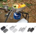 thumbnail image 1 of 800ml Bento Box Anodizing Folding Handle Large Capacity Heat Resistant Aluminum Camping Bento Container Steaming Rack Outdoor Supply, 1 of 7