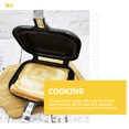 thumbnail image 4 of OULII Sandwich Press Stovetop Aluminum Non-stick Tool for Kitchenware 1Pcs, 4 of 8