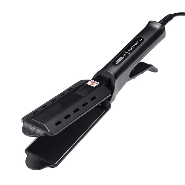 WIFKLSIIPG Planificateur Ionique en Céramique Tourmaline Fer Plat, Redresse la Courbure avec Quatre Réglages