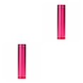 thumbnail image 3 of fastboy Aluminum Cylindrical Mini Battery Bank Holder Back Case Backup Charger No Wielding External Clip Storage Cell Phones Box Pink 2Set, 3 of 6