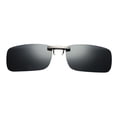 thumbnail image 2 of Lot de 2 Lunettes de Soleil à Lentille Polarisée 400 à Pince Relevable en Verre pour Conduite, 2 of 8
