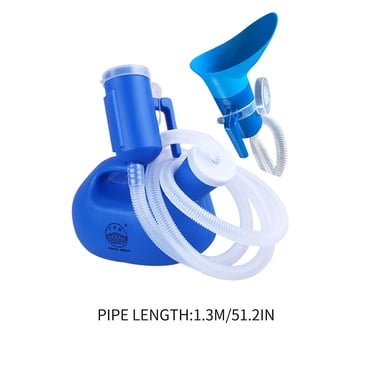Meitianfacai Men's Urinal with Hand-held Portable Urine Cup 2000 ml Large Capacity Male urinals for Elderly Hospital beds Wheelchair