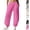 Style1-Hot Pink pants for women, variant on Maqroz Womens Sweatpants Joggers with Pockets Casual Workout Outdoor Cycling Jogger Running Pants Mid Waist Baggy Lounge Travel Pants Elastic Cuffed Ankles Gray L