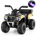 thumbnail image 1 of Gymax 6V Kids Ride On ATV w/ Music & Spray Function USB Port Storage Box Toy Car khaki, 1 of 10