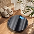 thumbnail image 1 of Glass Body Bathroom Scale | Digital Weight Scale with Temperature Measurement & USB Charging | Supports up to 180kg/400lb for Home Use | Accurate Body Weight & Room Temp Monitor, 1 of 6
