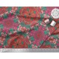 thumbnail image 2 of Soimoi Poly Georgette Fabric Mandala Kaleidoscope Print Fabric by Yard 52 Inch Wide, 2 of 3