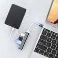 thumbnail image 1 of Chmadoxn Mini USB Hub Extensions, 4 Port USB , USB Adapter Station, Slim Portable Data Hub, USB Splitter Aluminum Expansion dock, 1 of 8