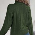 thumbnail image 4 of Qertyioot Tricoté Sweaters pour les Femmes, Mode Femmes Manches Longues Noël Col Rond Tendance en Vrac Tops Blouse Pull, 4 of 4
