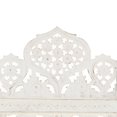 thumbnail image 2 of vidaXL Hand carved 3-Panel Room Divider White 120x165 cm Solid Mango Wood, 2 of 5
