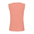 thumbnail image 5 of Timegard Tank Tops for Women Ribbed Deep V-Neck Button Slim Casual Sleeveless Shirts Basic Cami Top, 5 of 5