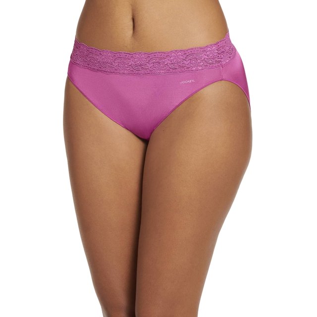 Jockey No Panty Line Promise Tactel Lace Bikini