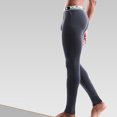thumbnail image 4 of CEHVOM Men Solid Casual Tight Base High Waist Breathable Keep Warm Ankle-Length Pants, 4 of 4