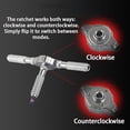 thumbnail image 4 of Ratcheting Screwdriver Set 40 In One Screwdriver High Hardness With Maintenance Disassembly Combination Tool, 4 of 8
