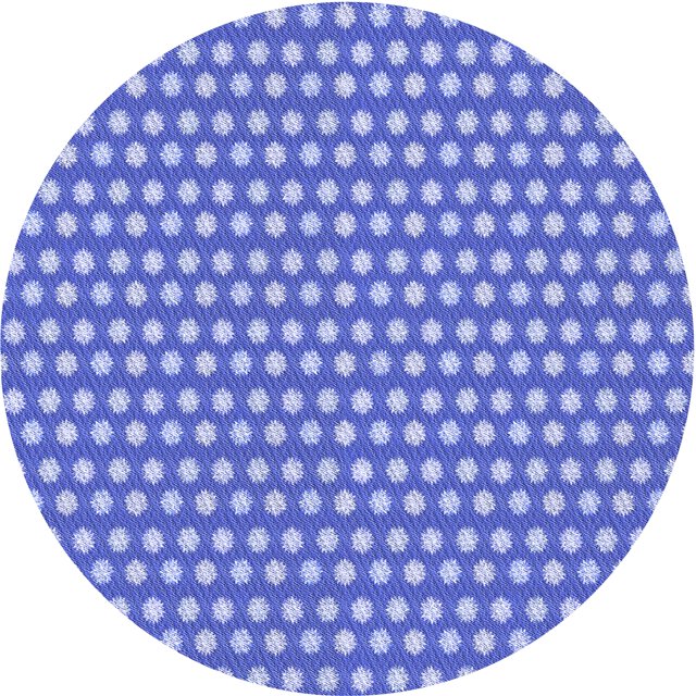 Ahgly Tapis d'Intérieur Lavable en Machine Carré Bleu Denim Transitionnel, 3 Pieds Carré