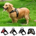 thumbnail image 2 of Dog Harness for Medium Large Dogs Durable Training Harness Vest Oxford Cloth S-XL, 2 of 9